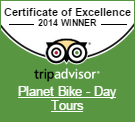 Tripadvisor Certificate of Excellence 2014